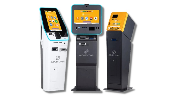 각종 비트코인 ATM 기기 [사진: budgetcoinz]