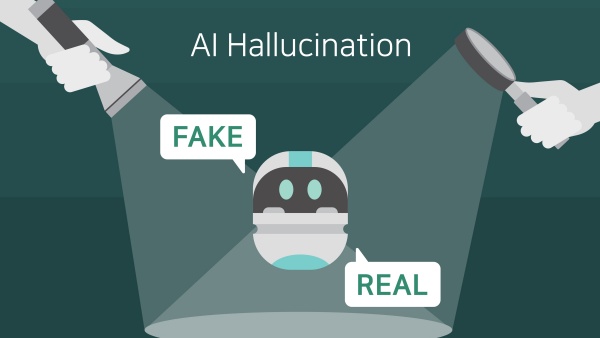 AI 환각(할루시네이션) 문제는 여전히 논란의 중심에 있다 [사진: 셔터스톡]
