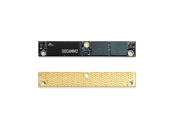 AI 서버용 메모리 모듈 SOCAMM2 192GB [사진: SK하이닉스]