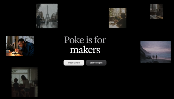 전화번호만으로 문자 기반 AI 비서를 사용하는 포크가 출시되며 자동화 중심 AI 시장에 진입했다. [사진: 포크 홈페이지]