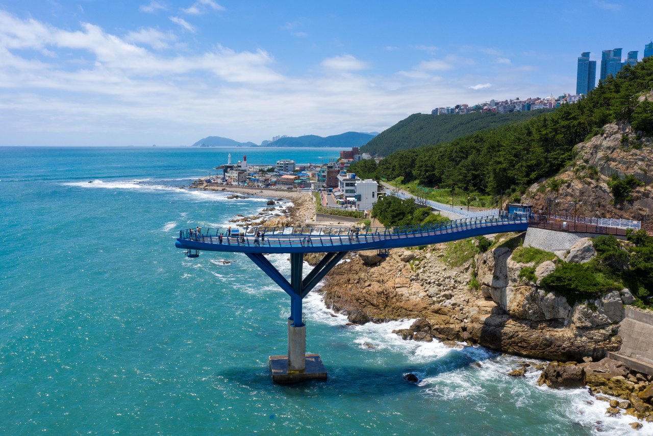 동해의 절경 / 사진=부산관광공사 써머트리