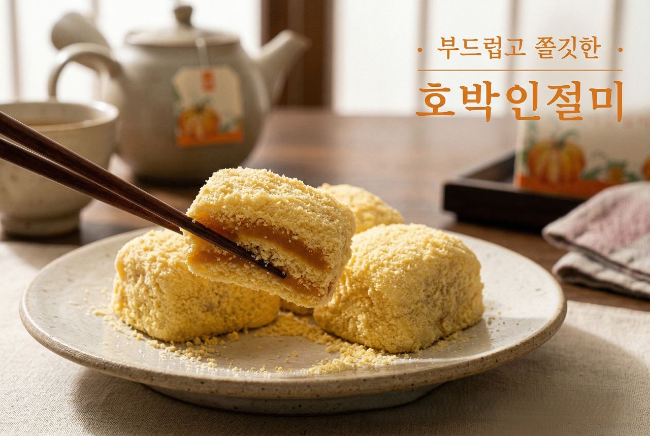 창억떡 호박인절미 