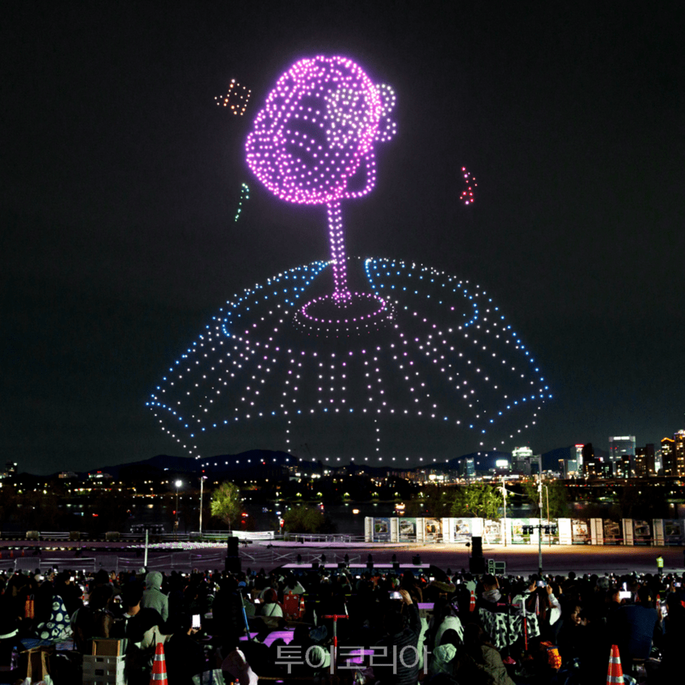2025 Han River Light Performance Drone Light Show / Courtesy of Seoul City