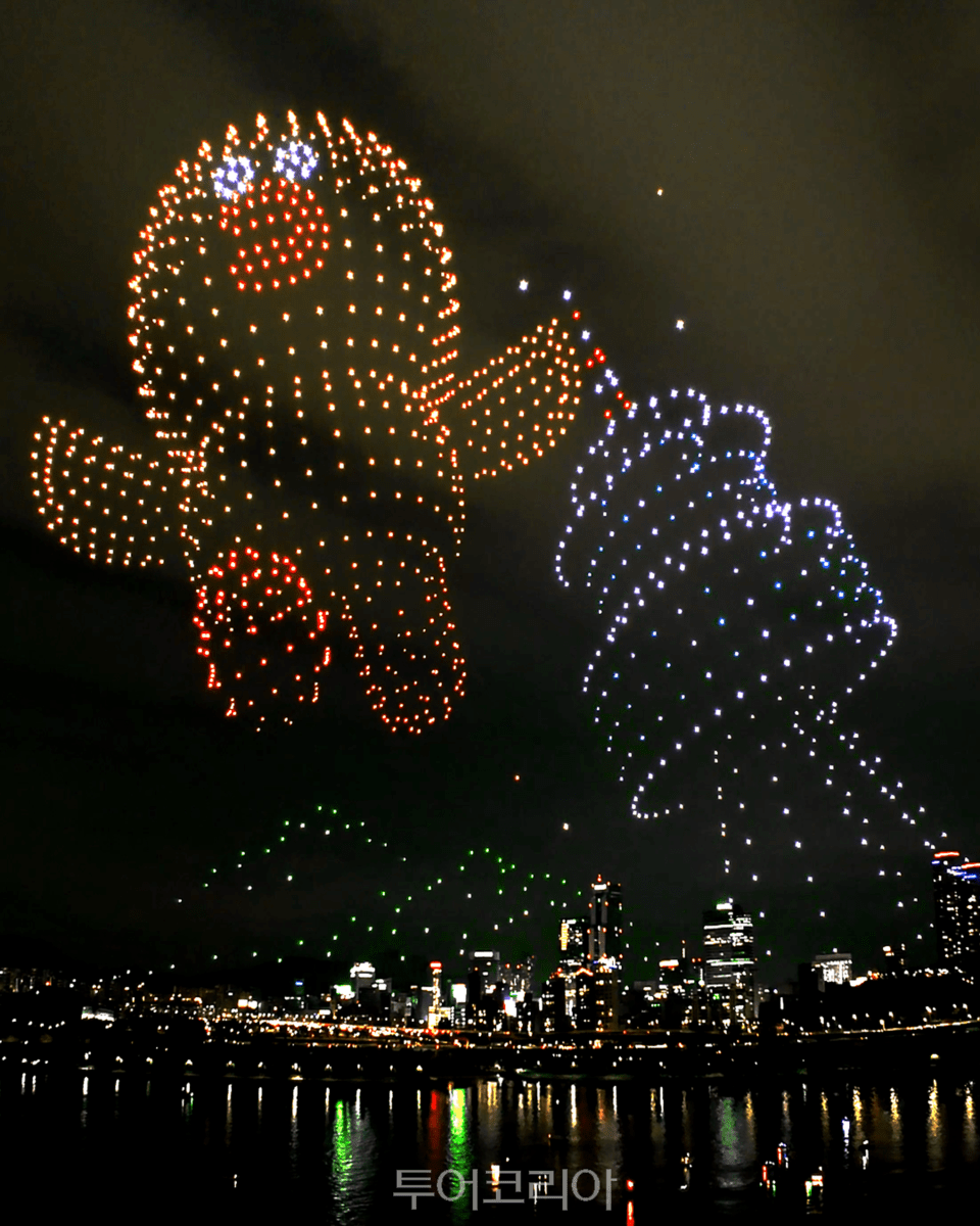 2025 Han River Light Performance Drone Light Show / Courtesy of Seoul City