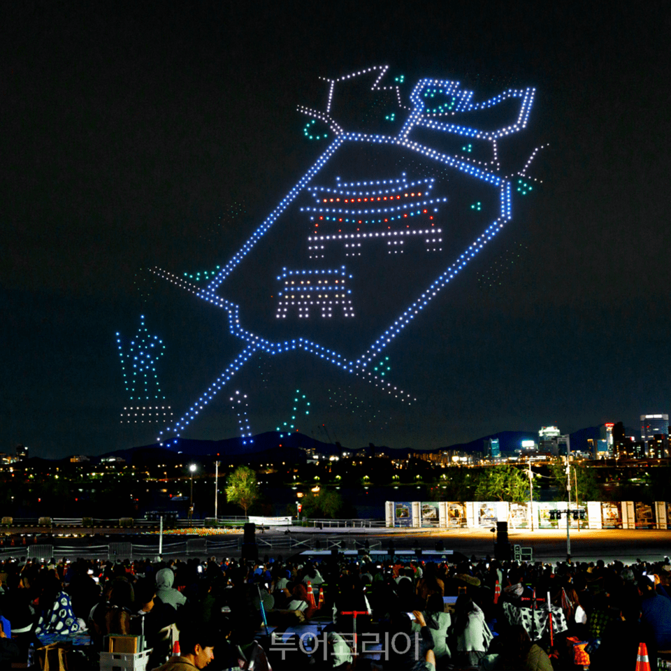 2025 Han River Light Performance Drone Light Show / Courtesy of Seoul City