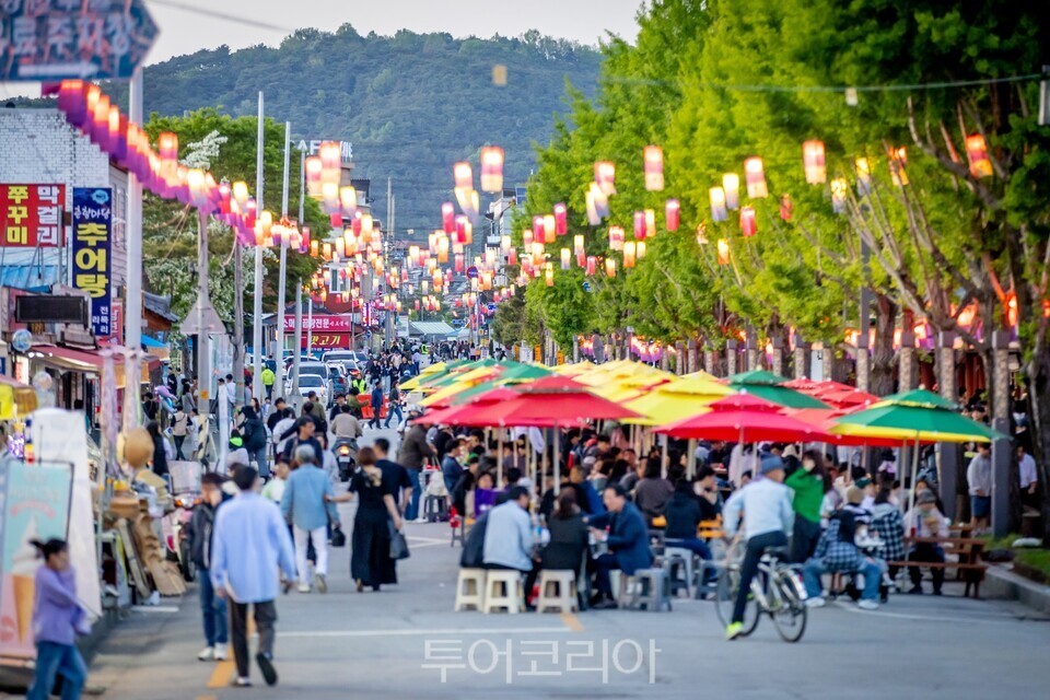 축제 즐거움을 배가시켜주는 맛 코너/사진=남원시