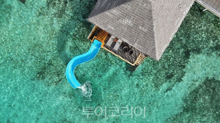Experience the Thrill: Maldives’ Unique Water Slide Villas for Families and Honeymooners