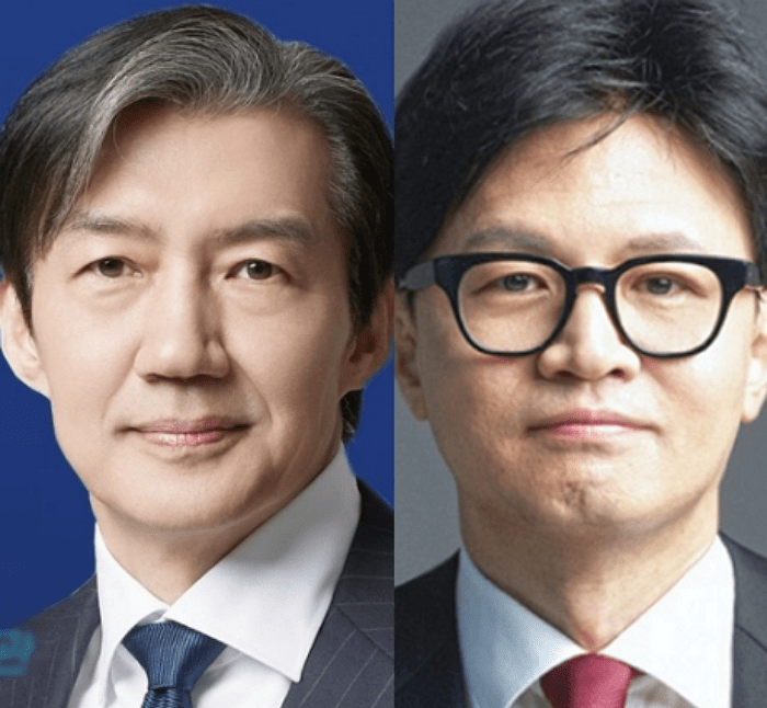 [사진=조국혁신당(왼쪽), 국민의힘(오른쪽)]