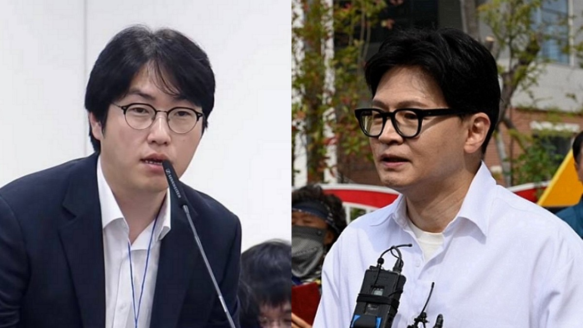 [사진=하정우 SNS(좌측), 한동훈 SNS(우측)]