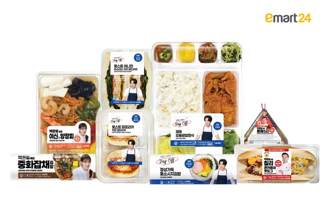 To celebrate the star-chef lineup, Emart24 will run promotions throughout April. Buyers of Son Jong‑won’s new product using promotional cards (Samsung/Hyundai/Woori/Hana cards/KakaoPay Money/Naver Pay Money & Points) will receive a free 500ml Samdasoo bottle, while purchases of Park Eun‑young and Park Hyo‑nam’s new items using promotional payment methods (KakaoPay Money, Naver Pay Money & Points, Toss Pay Money & Account) over 10,000 KRW (7.5 USD) will get a 5,000 KRW (3.75 USD) discount. (Provided by Emart24)