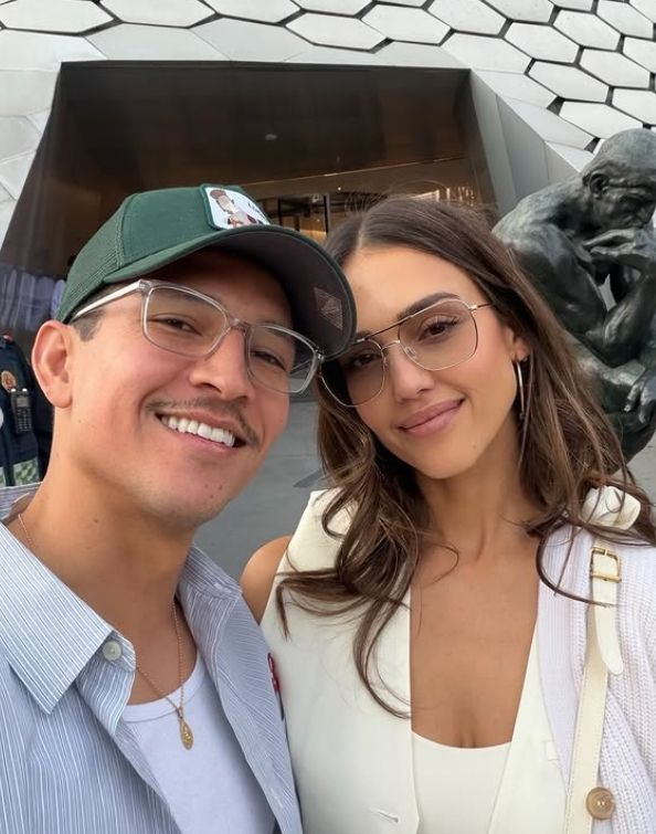 Danny Ramirez and Jessica Alba / Credit: Instagram