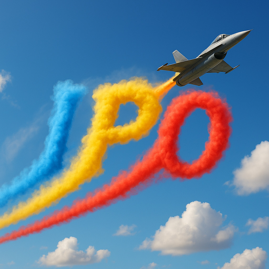 IPO 자료사진. AI가 생성한 이미지.