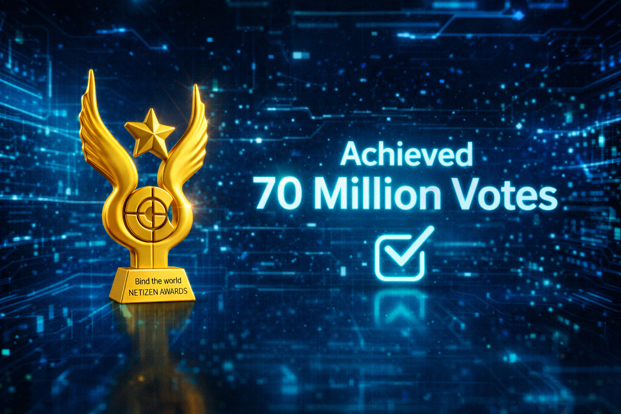 Netizen Awards surpass 70 million votes. AI-generated image.