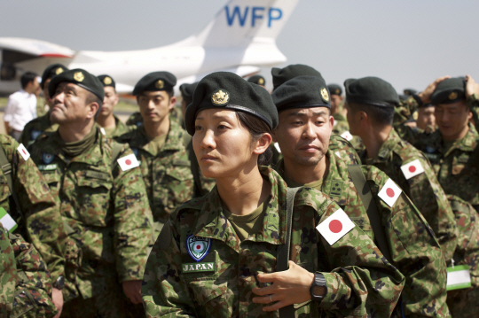 日육상자위대, 남수단 도착 | 문화일보