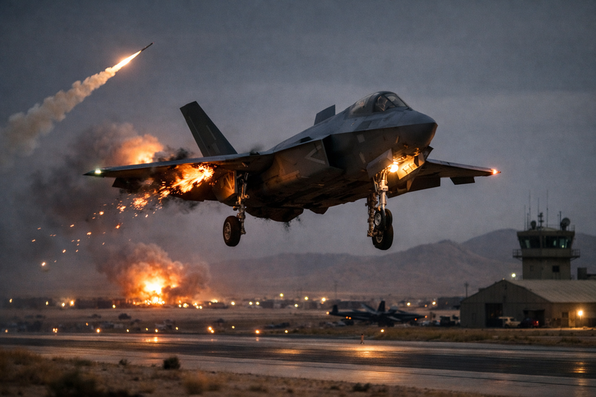 이란 “미군 F-35 스텔스기 타격”… 美 “긴급 착륙, 조사 중” - 인터내셔널포커스