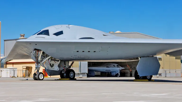 Two B-21 Raider Stealth Bombers Photographed Together For The First Time