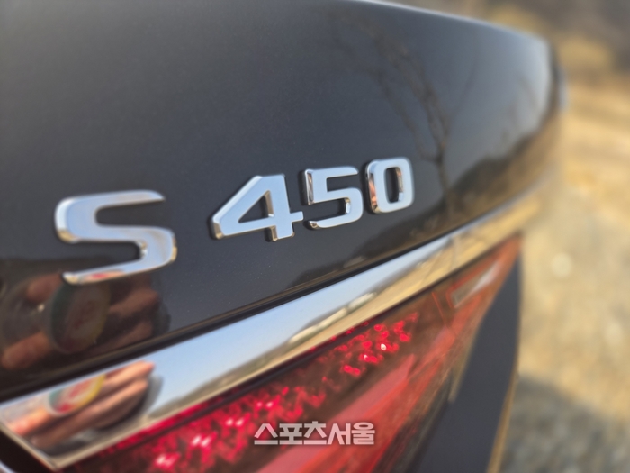 메르세데스-벤츠의 플래그십 세단 ‘S450 4MATIC’. 양평 | 원성윤 기자 socool@sportsseoul.com
