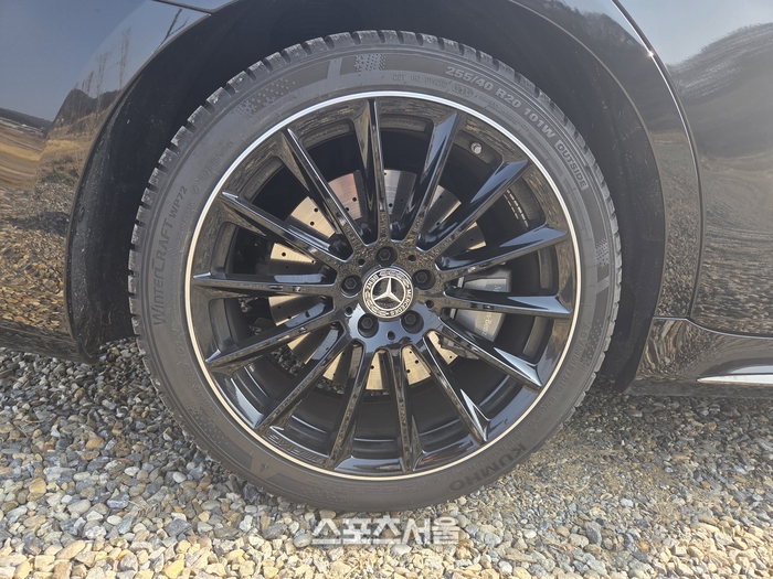 메르세데스-벤츠의 플래그십 세단 ‘S450 4MATIC’. 양평 | 원성윤 기자 socool@sportsseoul.com