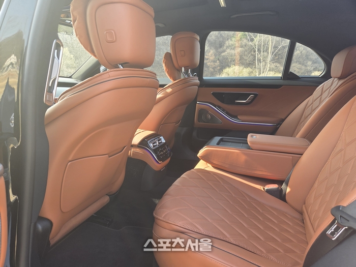 메르세데스-벤츠의 플래그십 세단 ‘S450 4MATIC’. 양평 | 원성윤 기자 socool@sportsseoul.com