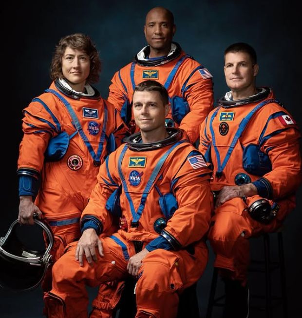 From left to right: Christina Koch, Victor Glover, Reid Wiseman, and Jeremy Hansen / Credit: NASA Artemis Official Instagram