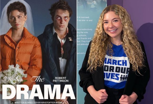 \'The Drama\' Poster (left) and Jackie Corin (right) / Credit: Instagram