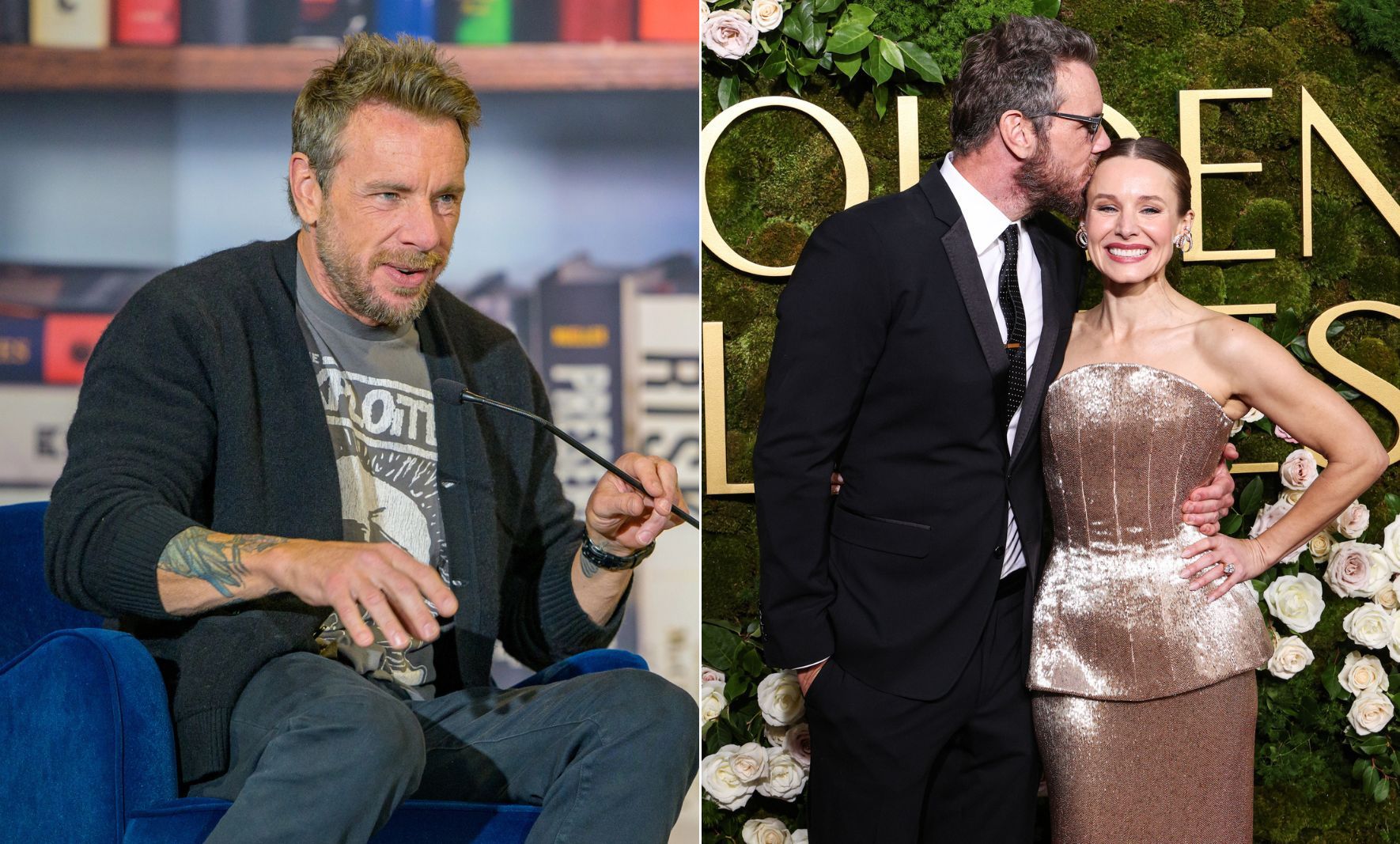 Dax Shepard and Kristen Bell / Credit: DepositPhotos