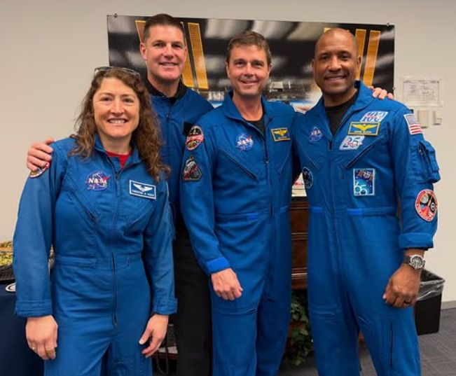 Artemis II crew / Credit: NASA Official Instagram