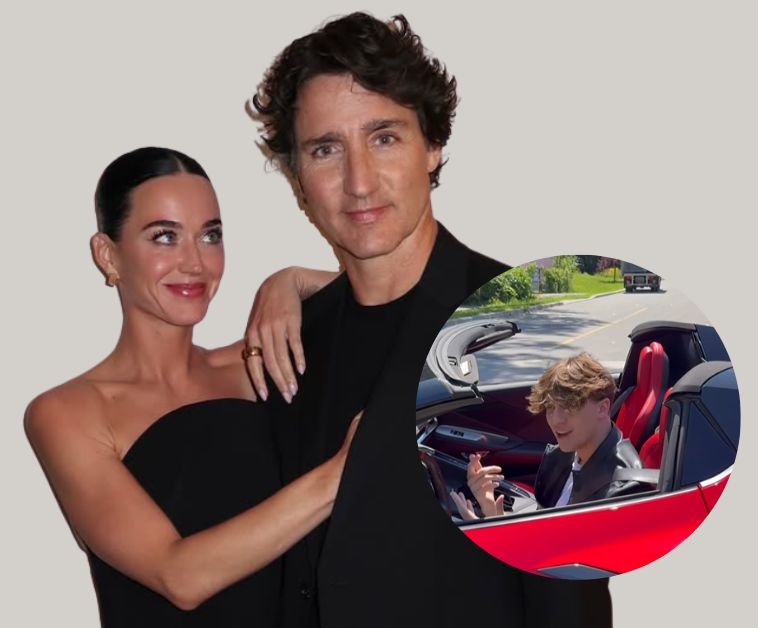 Justin Trudeau, Katy Perry, and Xavier \