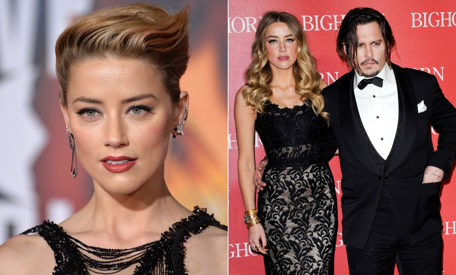 Johnny Depp and Amber Heard / Credit: DepositPhotos