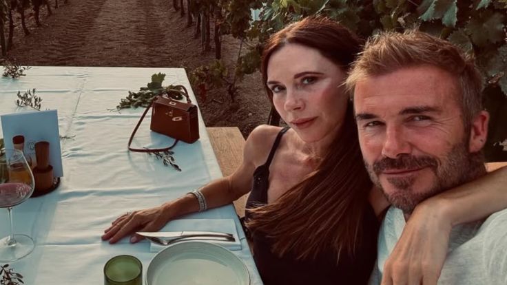 David and Victoria Beckham / Credit: Instagram