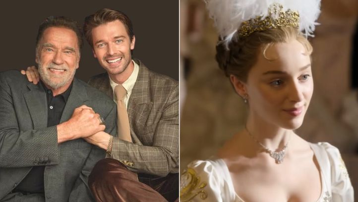 Patrick Schwarzenegger and Phoebe Dynevor / Credit: Instagram and YouTube