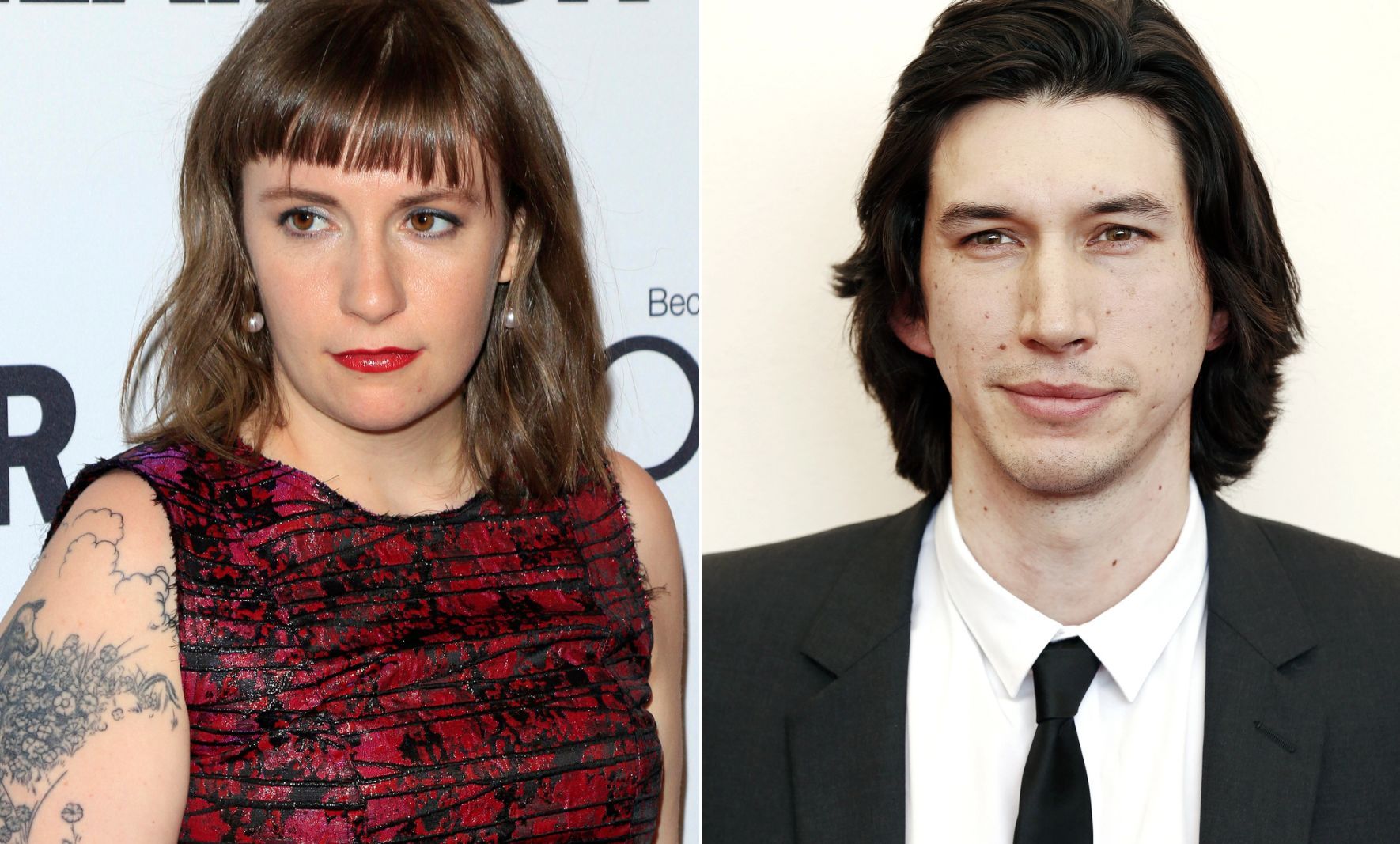 Lena Dunham and Adam Driver / Credit: DepositPhotos