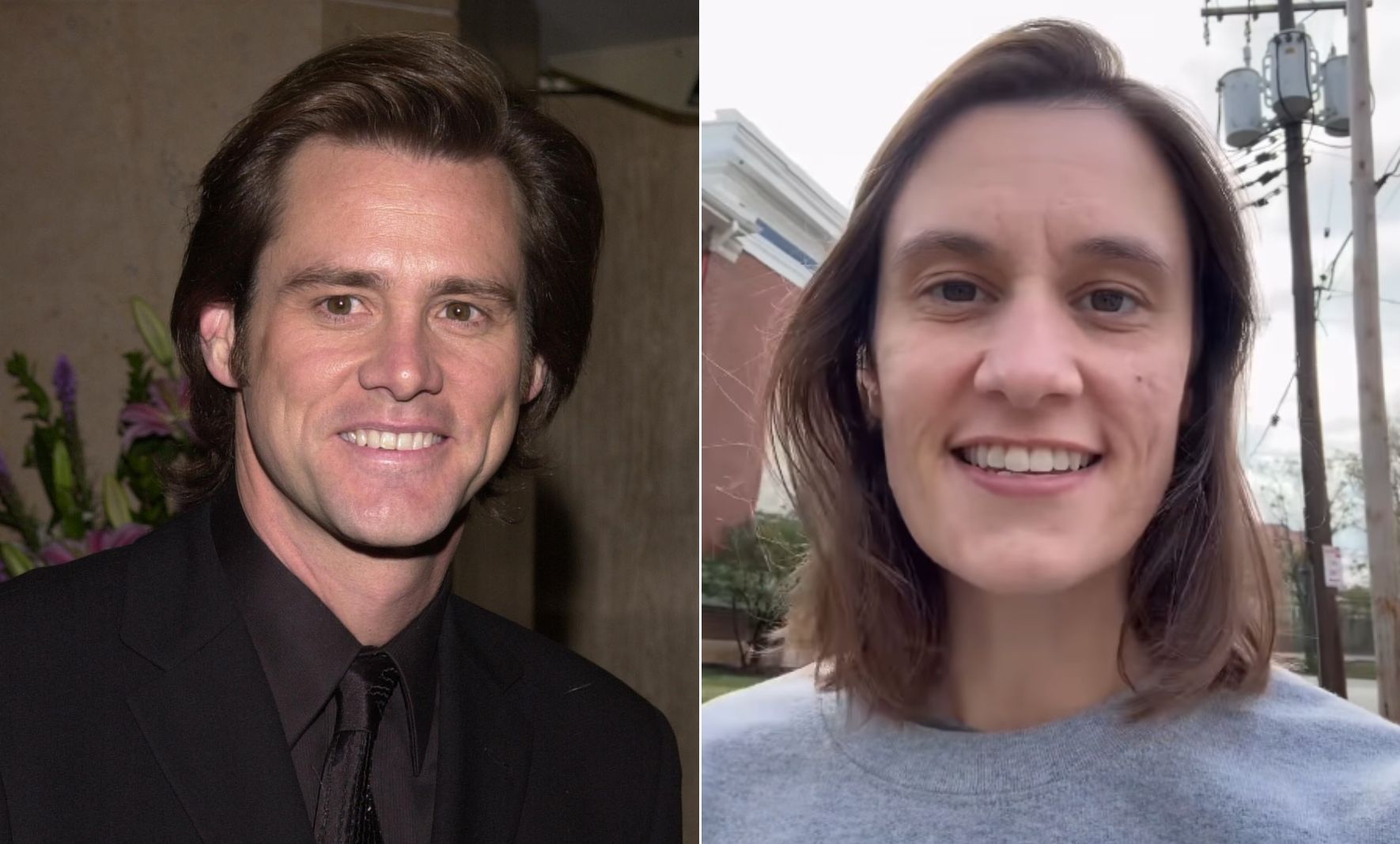 Jim Carrey and Heather Shaw / Credit: DepositPhotos and Instagram