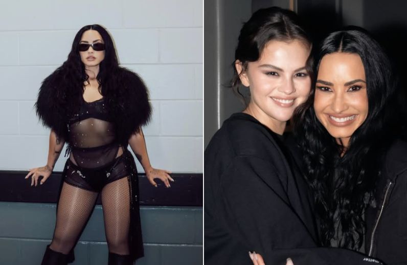 Demi Lovato and Selena Gomez / Credit: Instagram