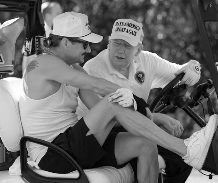 Kid Rock with Donald Trump / Credit: Instagram