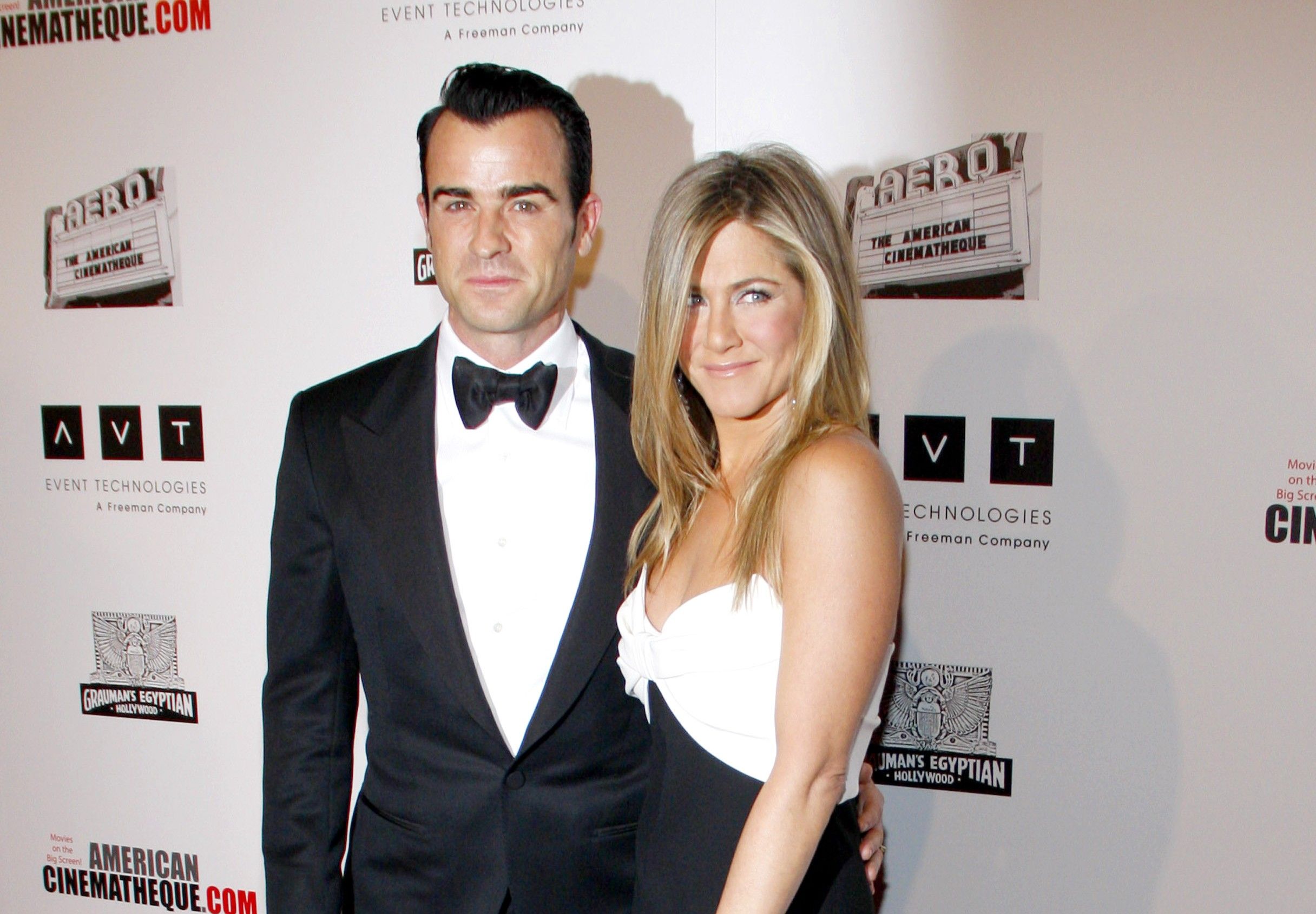 Jennifer Aniston and Justin Theroux / Credit: DepositPhotos