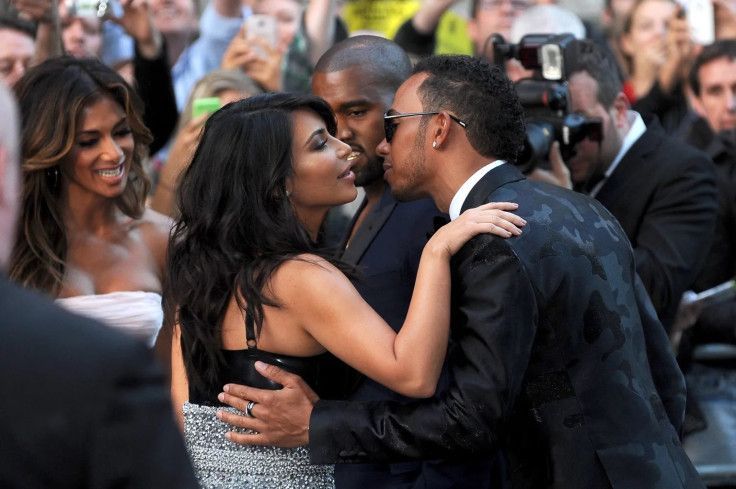 Lewis Hamilton and Kim Kardashian / Credit: X