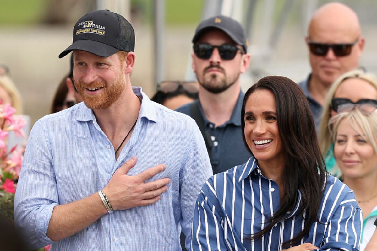 Prince Harry and Meghan Markle / Credit: X