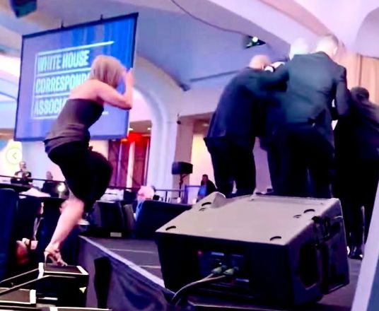 Cheryl Hines follows after Robert F. Kennedy Jr. / Credit: X