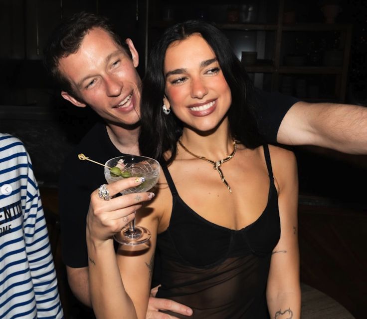 Callum Turner and Dua Lipa / Credit: Instagram