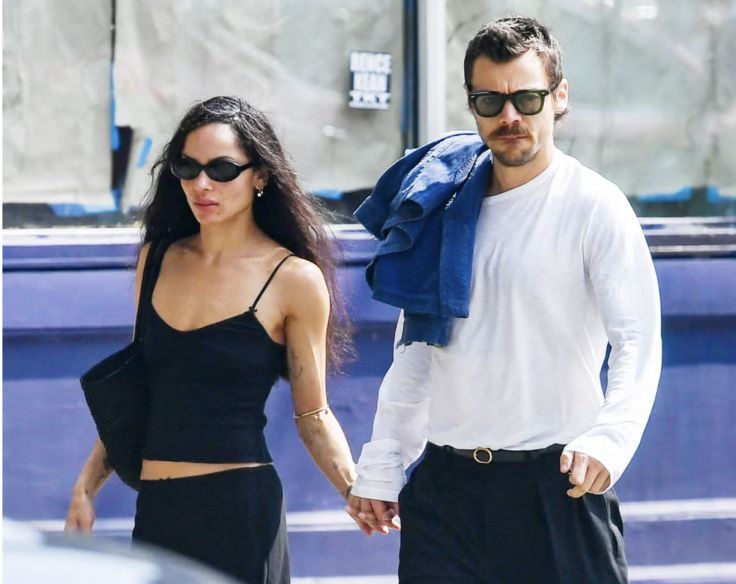 Zoë Kravitz and Harry Styles / Credit: X