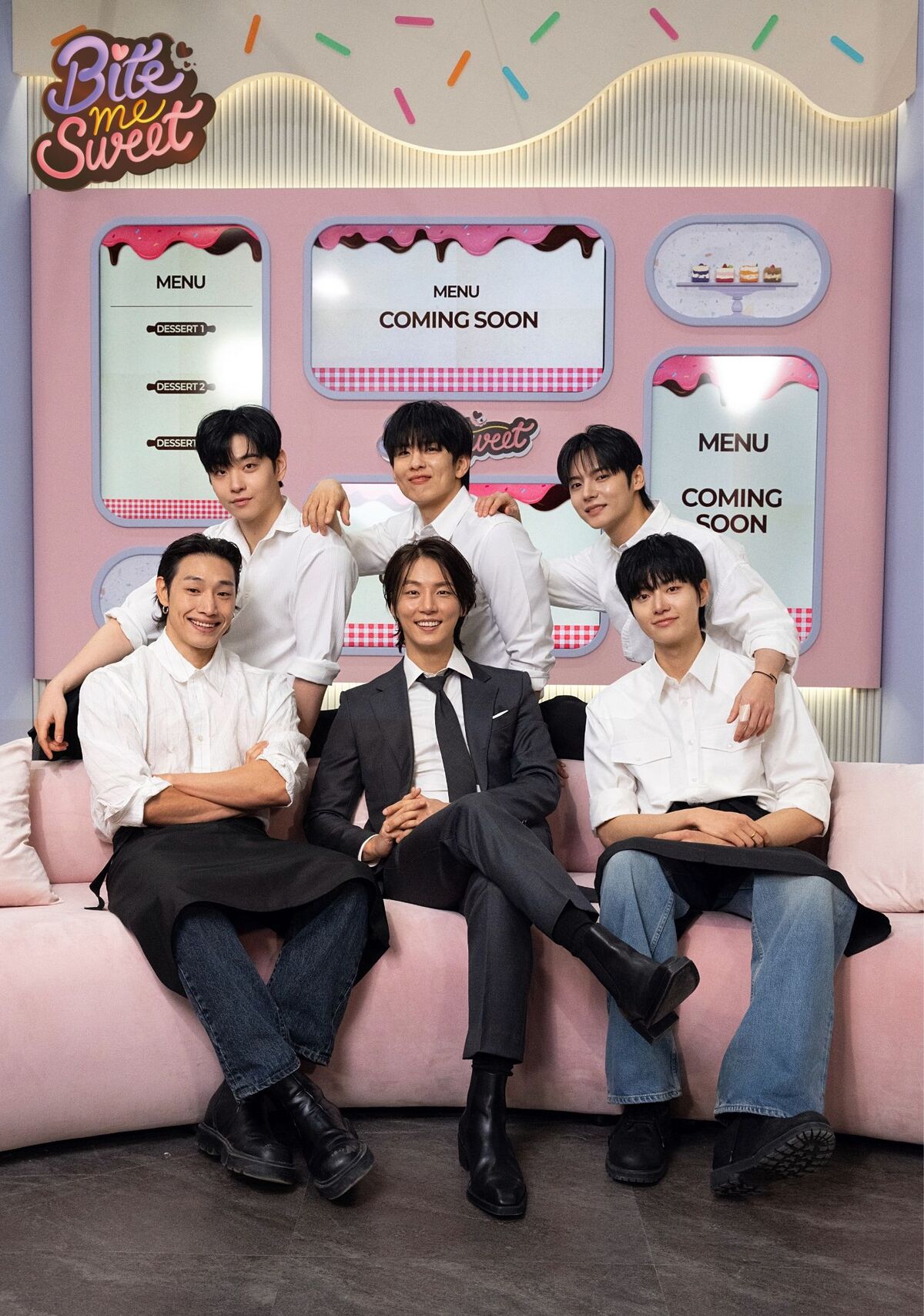 차주완, 임성균, 이세온, 성승하, 윤시윤, 배민기(위 왼쪽부터, 사진제공=스튜디오씨알)