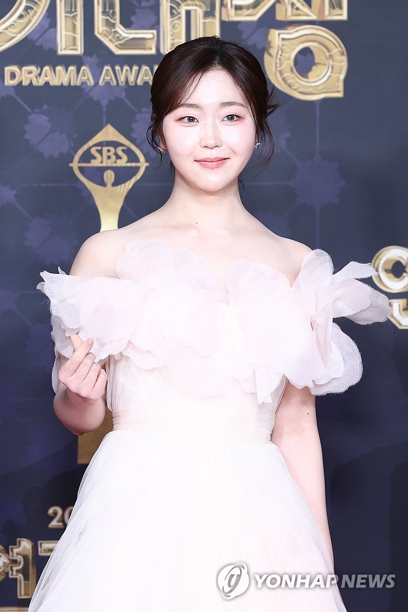 배우 서혜원 2025년 12월 31일 '2025 SBS 연기대상' 레드카펫 행사 [연합뉴스]