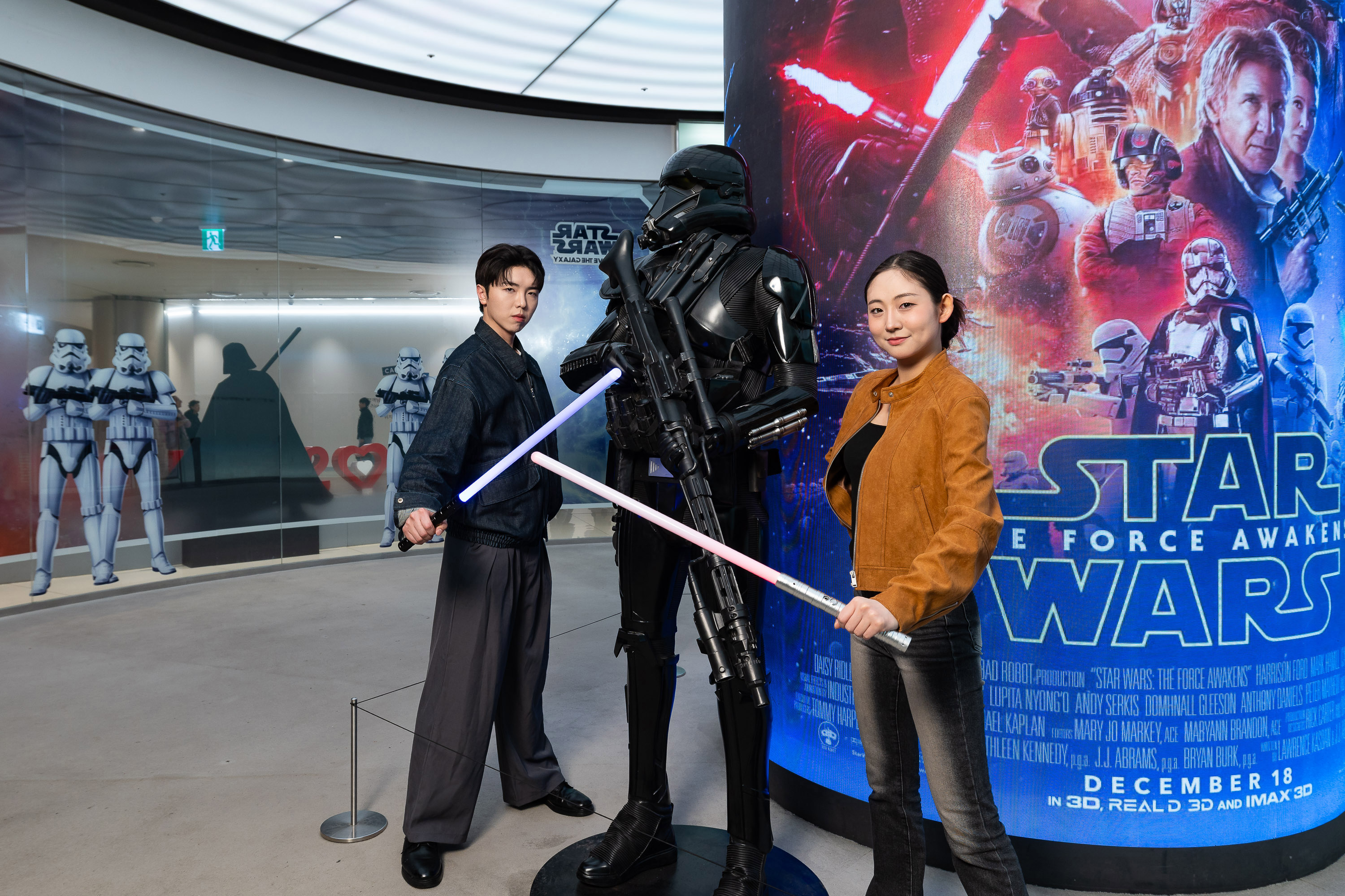 스타워즈 테마의 체험형 공간 'STAR WARS : ABOVE THE GALAXY' [롯데월드 제공. 재판매 및 DB 금지]