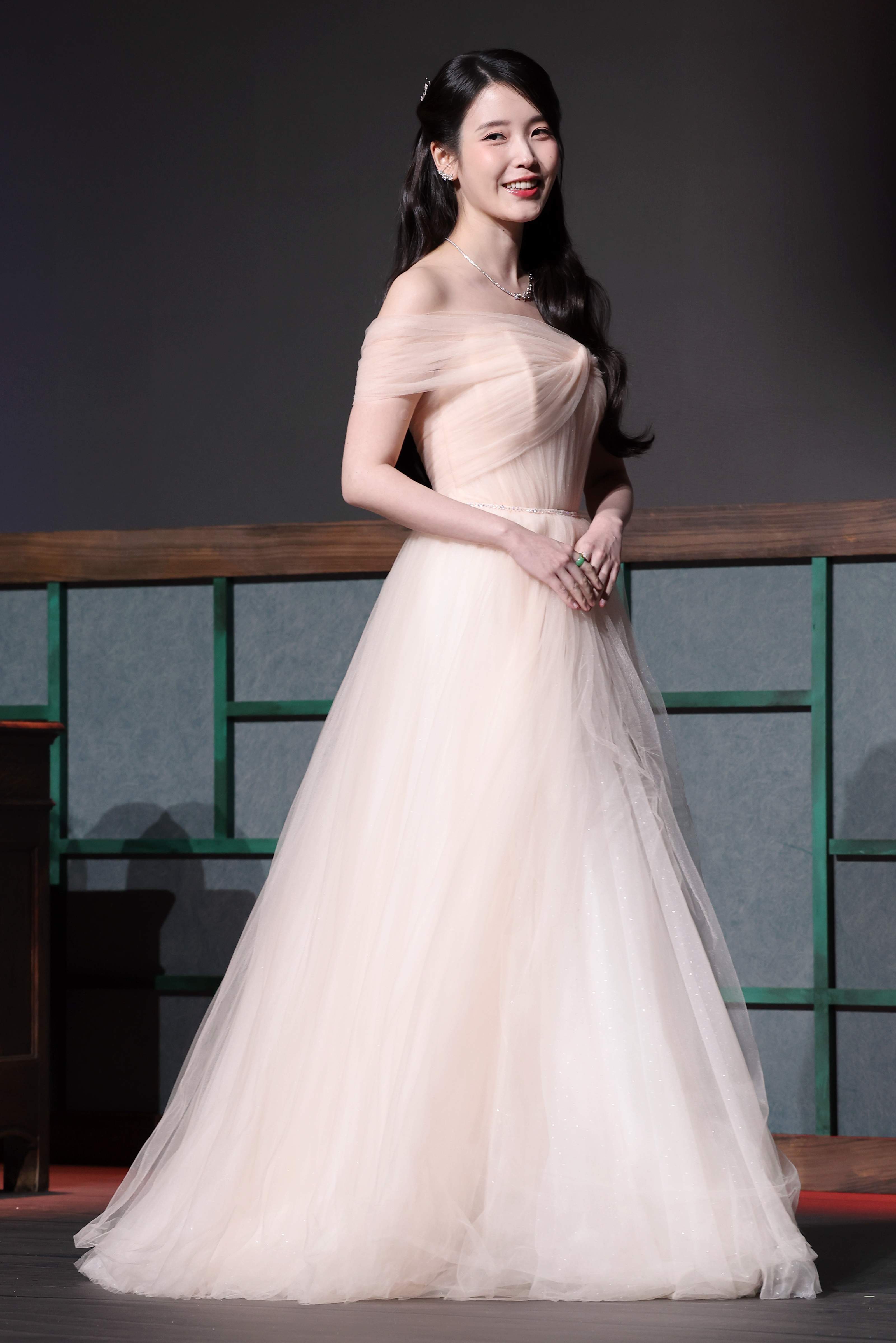 배우 아이유 / 6일 서울 강남구 조선팰리스호텔에서 열린 MBC 드라마 '21세기 대군부인' 제작발표회