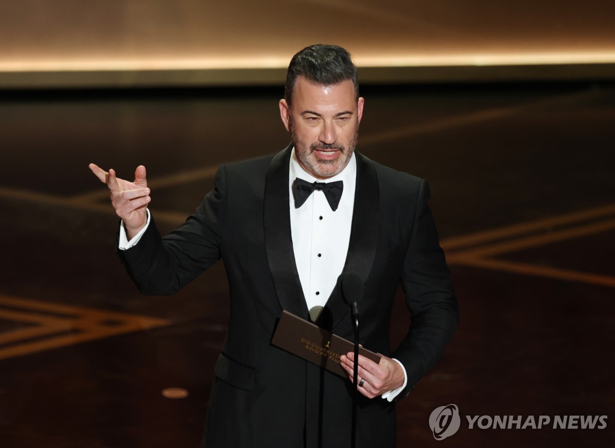 지미 키멀[EPA=연합뉴스 자료사진. 재판매 및 DB 금지]
