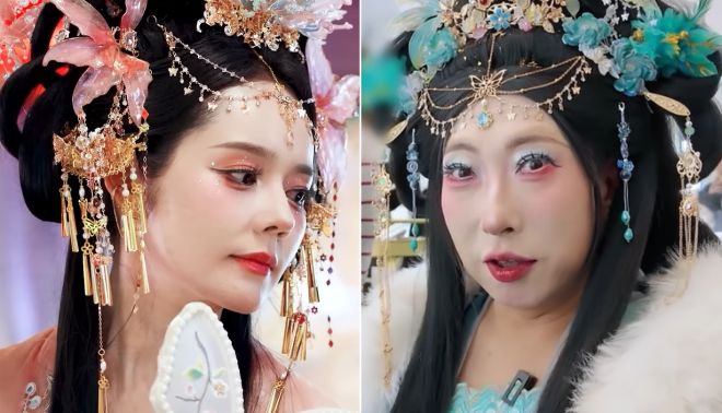 引用：YouTube「自由夫人ハン・ガイン」・「ハルミョンス」