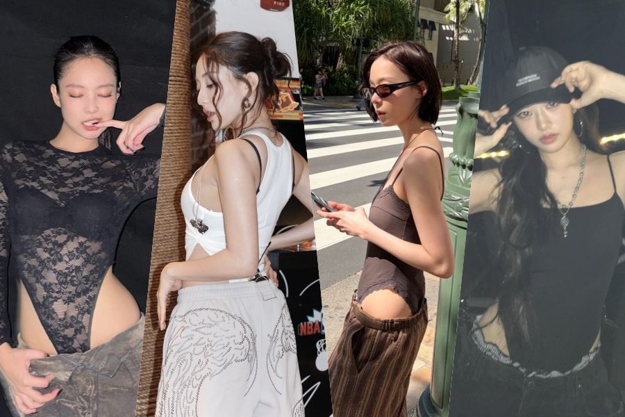 引用：ジェニー、ジヒョ、ウィンター、アン・ユジンの各Instagramアカウント