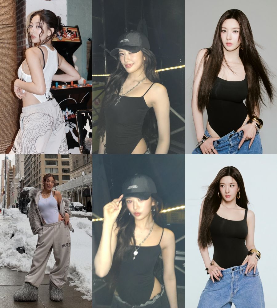 引用：ジェニー、ジヒョ、ウィンター、アン・ユジンの各Instagramアカウント