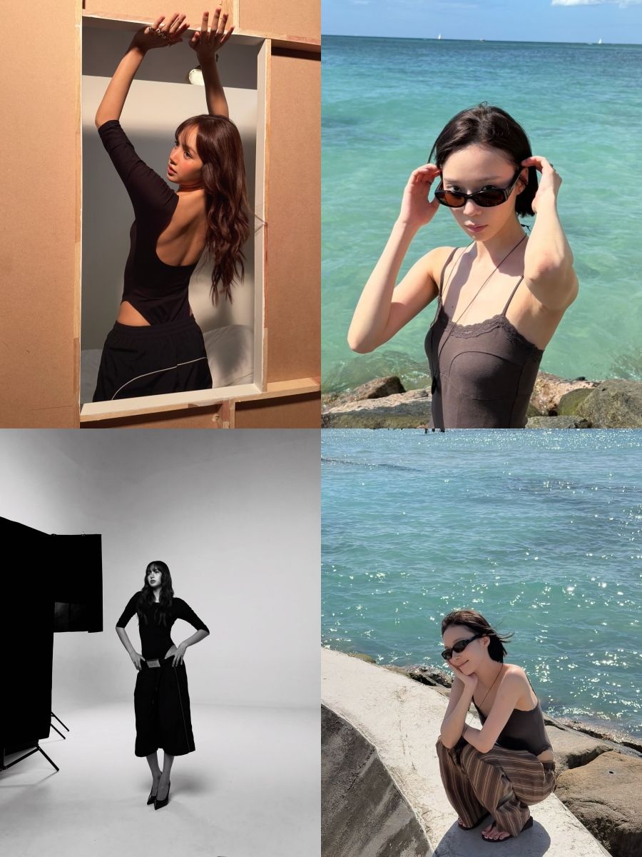 引用：ジェニー、ジヒョ、ウィンター、アン・ユジンの各Instagramアカウント